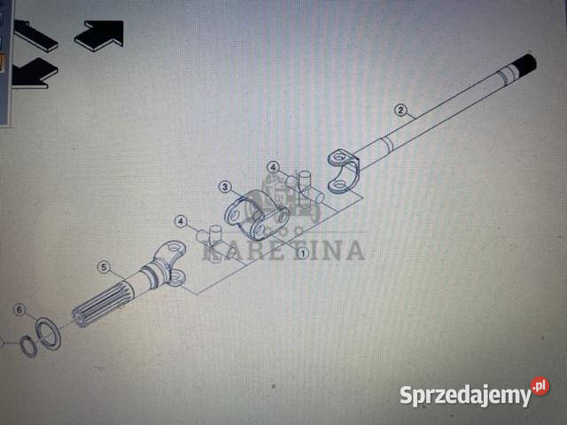 Carraro 2555s części