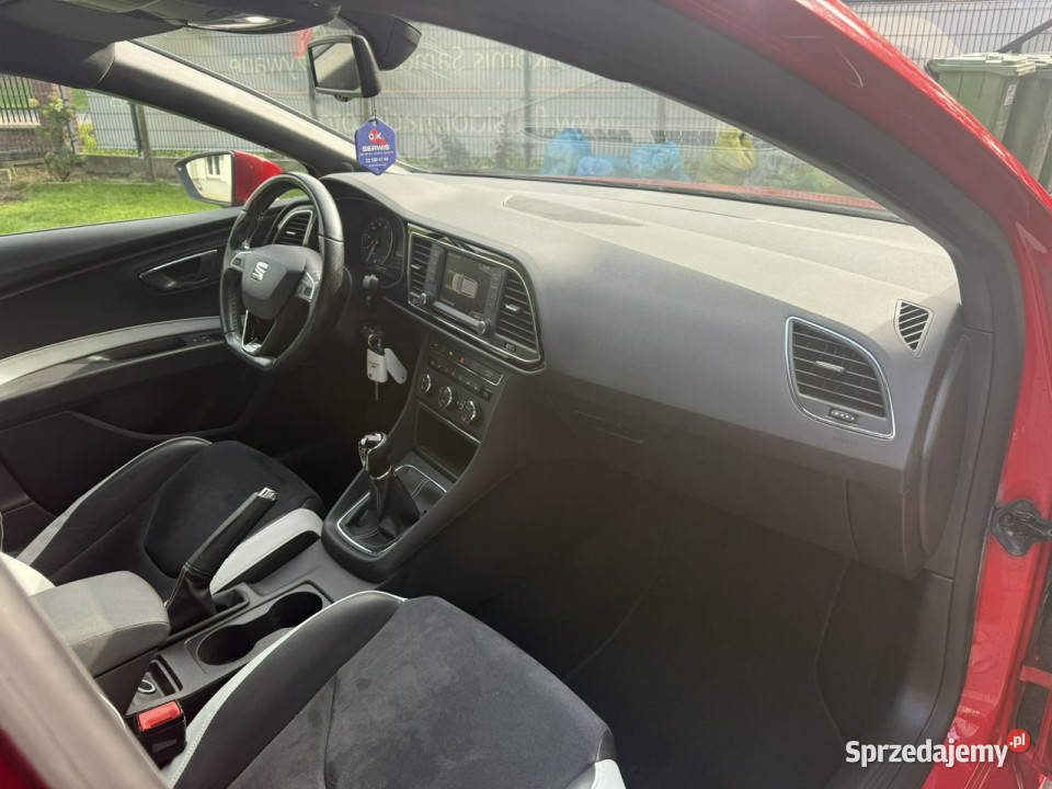 Seat Leon 20 Benzyna Serwisowany Gwarancja Cupra system Start-Stop Motoryzacja Piekoszów