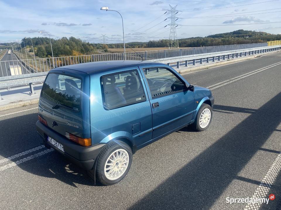 Fiat cinquecento Rok produkcji 1996 śląskie Będzin