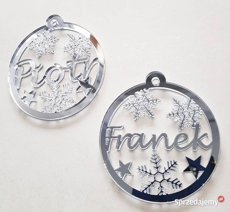 Ozdoba personalizowana świąteczna zawieszka Częstochowa