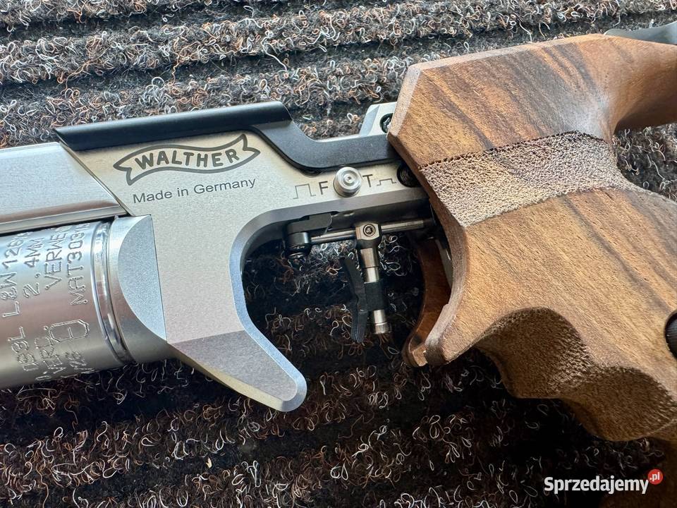 Pistolet Match Walther LP400 Alu Prawy Rozmiar M Sport i Wypoczynek Kłodawa