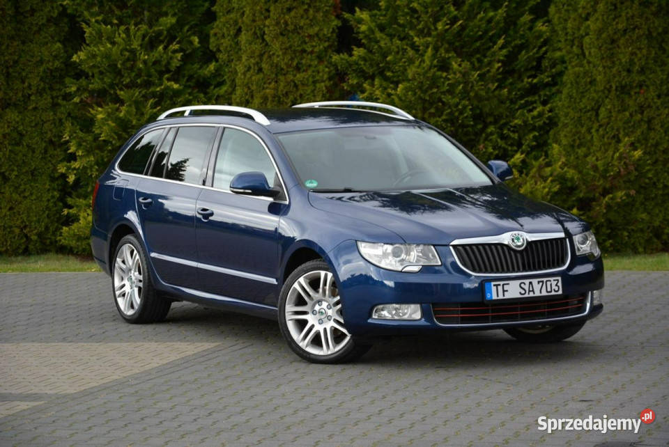 koda Superb Navi elfotel Parktronic Oryginał z czujnik martwego pola Ostrów Mazowiecka