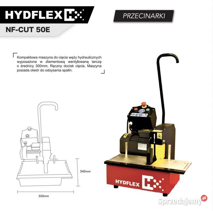 Przecinarka do węży hydraulicznych HYDFLEX NF Warszawa