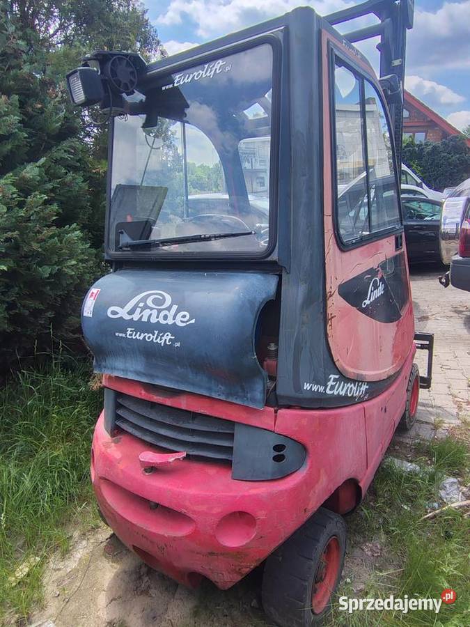 Wózek widłowy Linde H18T03 VW LPG2007UDT