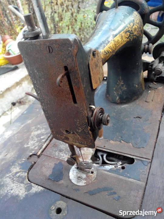 Zabytkowa maszyna do szycia Singer z 1906r Włocławek