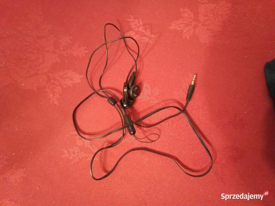 Słuchawki czarne sprzedam