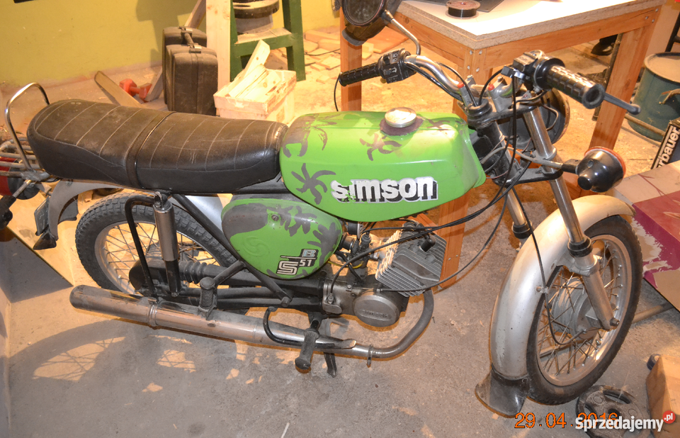 Simson S51 Sprzedam stan Rok produkcji 1988 Andrychów