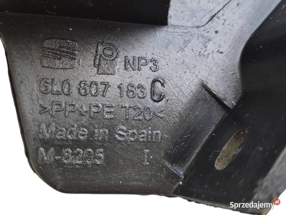 ŚLIZG MOCOWANIE ZDERZAKA PRZÓD PRAWY LEWY IBIZA Działoszyce