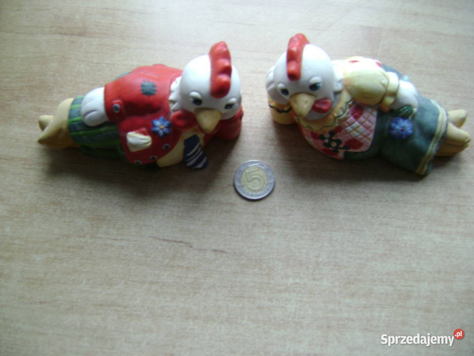 Starocie z PRL Zestaw 2 Figurki ceramiczne