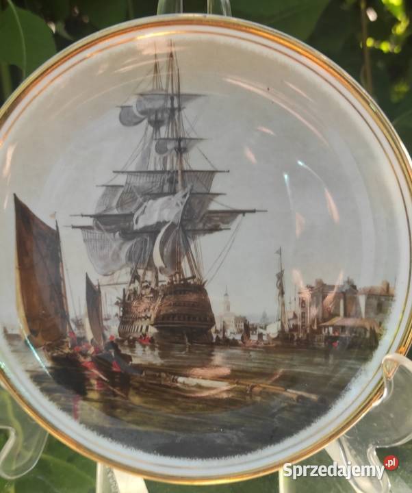 Return To Harbourmalarz John Ward obraz Porcelana i szkło łódzkie Pabianice