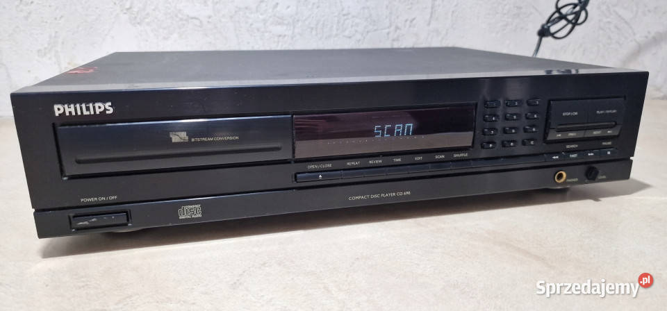 Cd player odtwarzacz kompaktowy Philips CD 690 Międzychód sprzedam