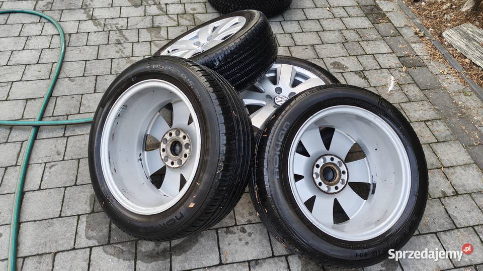 Alufelgi VW 16 5x112 Opony Letnie Nokian Mikołów