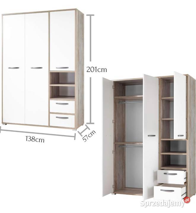 Szafa Moon Juzi 138 wielkopolskie Poznań sprzedam