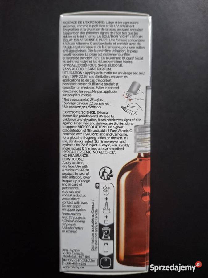 Serum do twarzy Vichy Liftactiv Pure Vitamin C Kosmetyki