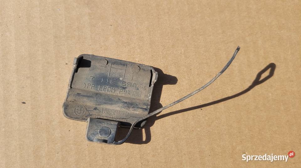 BMW E90 ZAŚLEPKA HAKA HAK ZDERZAK TYŁ 7116690 90 śląskie Ruda Śląska