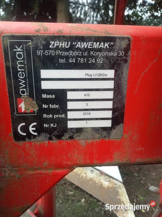 Spszedam pług Iłowiec