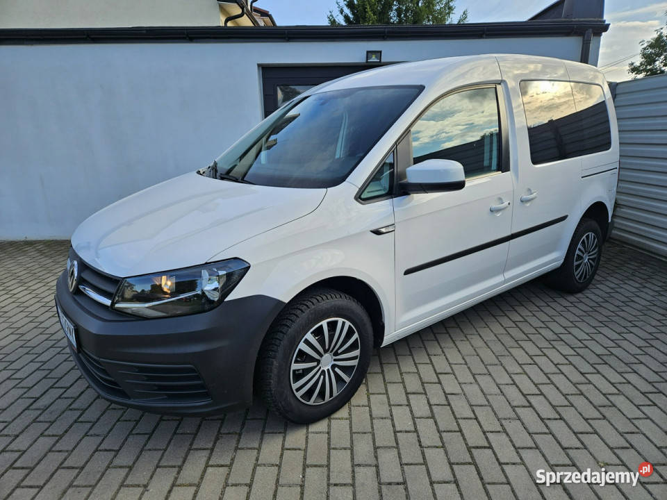 Volkswagen Caddy 14 TSI 110 FV23 bezwypadek Rok produkcji 2019 Gdynia
