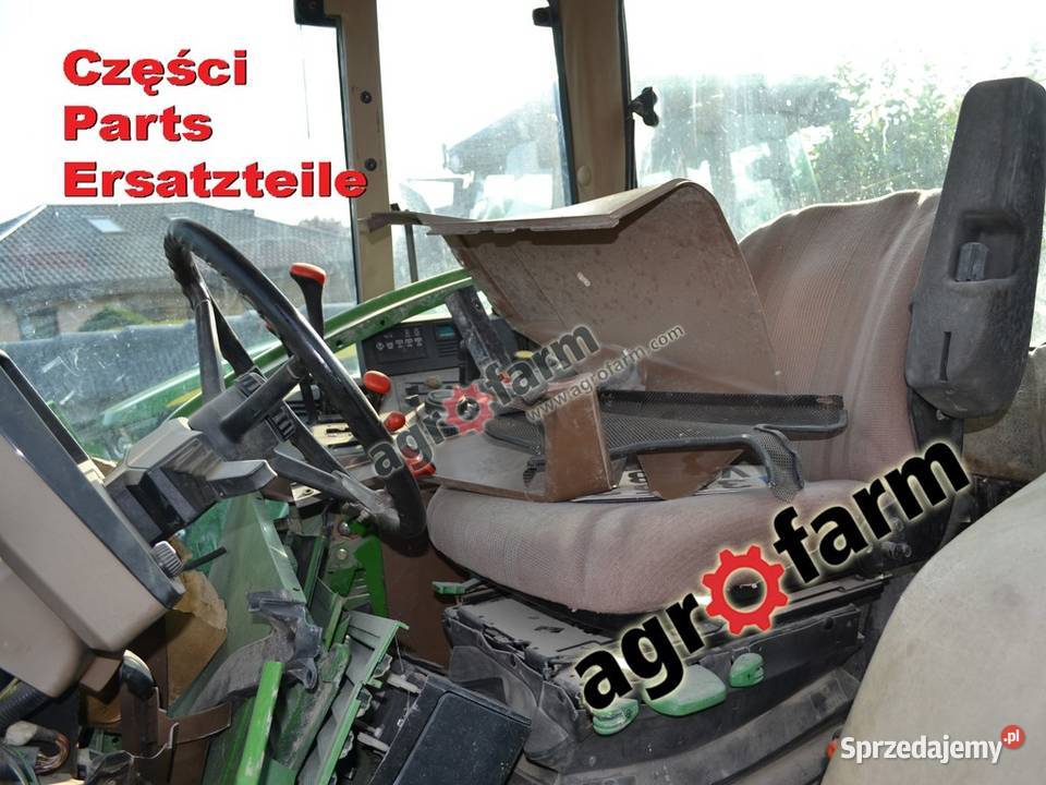 John Deere 6400 części silnik skrzynia biegów Byków sprzedam
