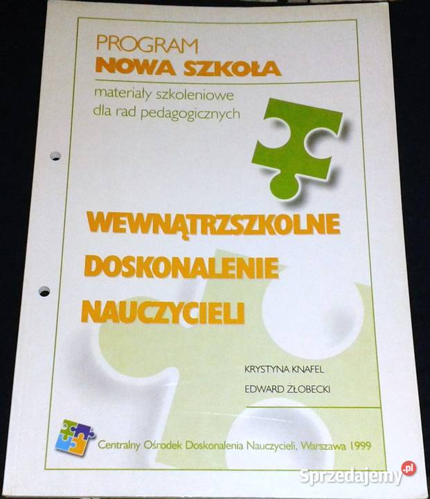 Program nowa szkoła Wewnątrzszkolne doskonalenie