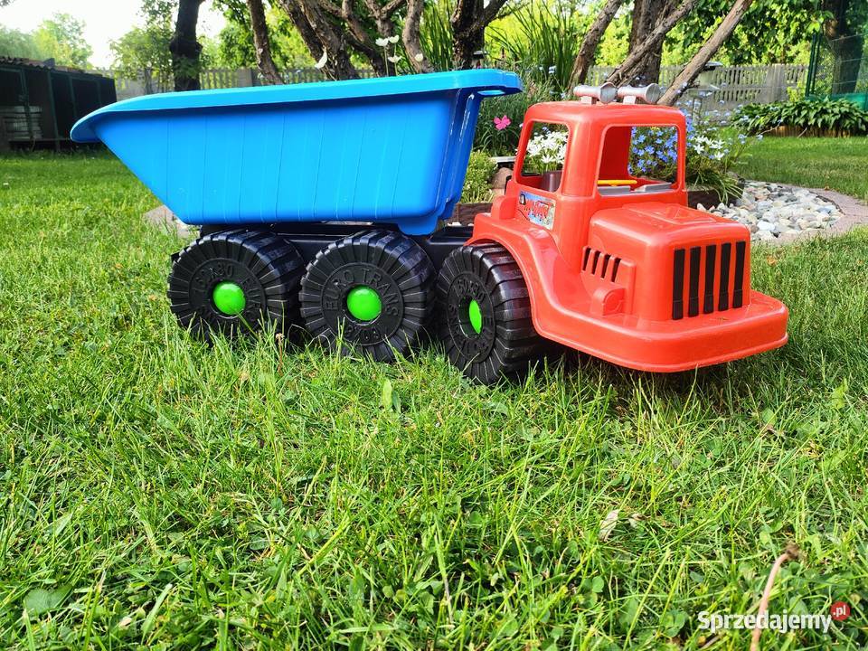 Duża ciężarówka wywrotka dzieci Dla Dziecka wielkopolskie Ostrów Wielkopolski