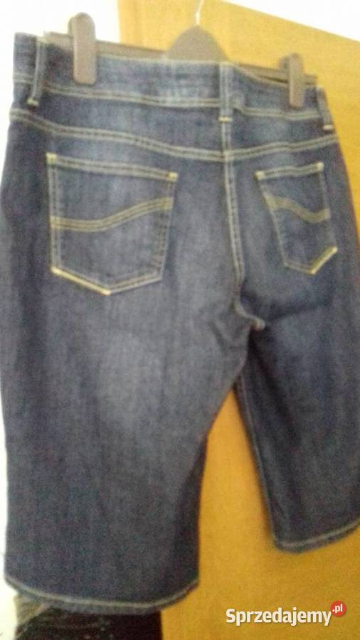 spodnie jeansowe damskie RochaJohnRocha rybaczki Bez wzoru Warszawa sprzedam