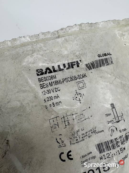 Balluff BES008M BES M18MIPSC80BS04K Czujnik Warszawa