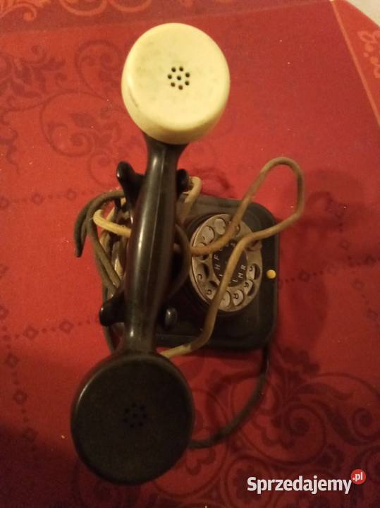 Stary Telefon na tarczę Telefony przewodowe Warszawa