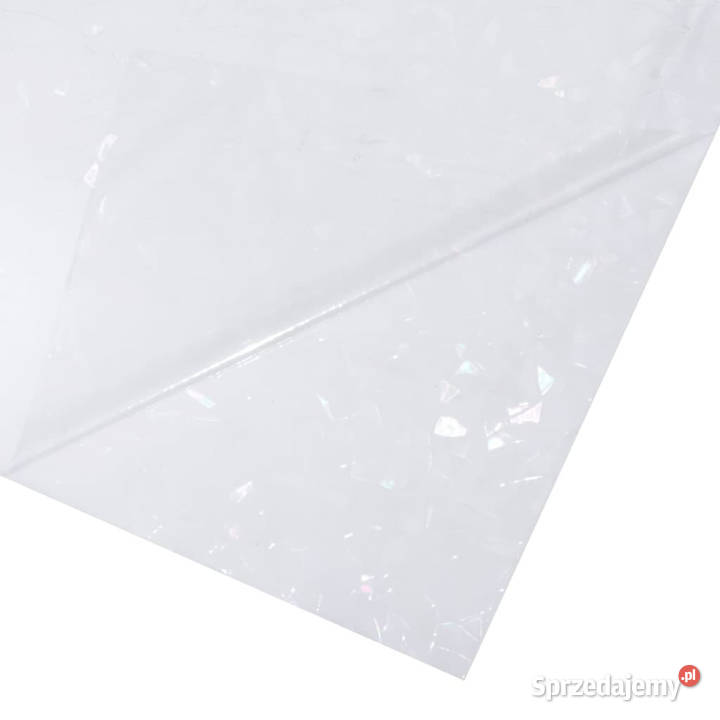 Folie okienne 5 matowe wzór w tęcze 3D PVC Warszawa