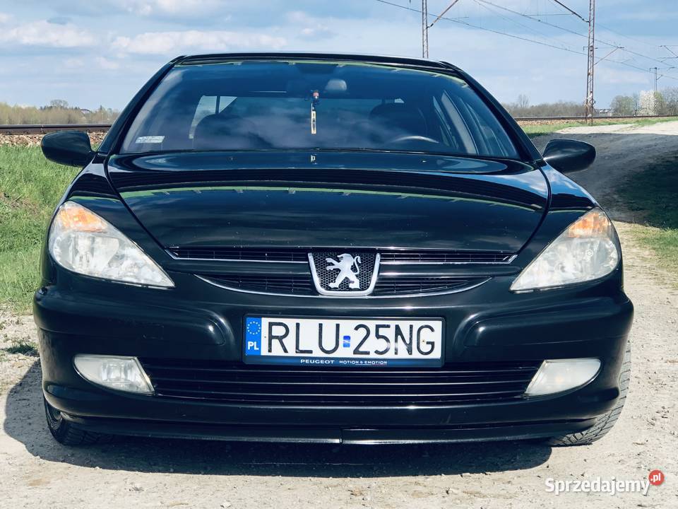 Peugeot 607 22HDI 133 6biegów CZARNY Przeworsk sprzedam