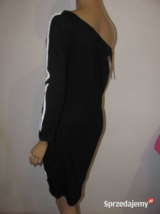 sukienka boohoo szkieletor halloween dress biały Spódnice i sukienki Zamość