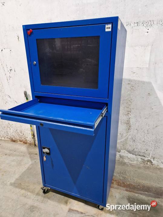 Szafka na komputer do hali produkcyjnej Dąbrowa