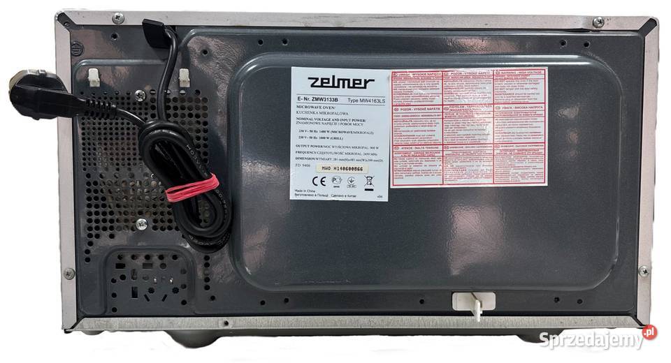 Mikrofalówka Zelmer 1000w Elbląg