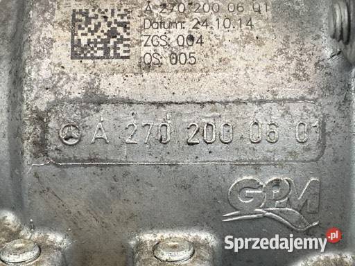 MERCEDES BENZYNA M270 Pompa wody ORYGINAL osobowe
