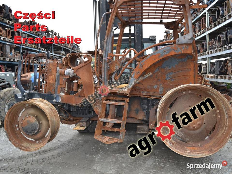 Holland T6010 części skrzynia biegów silnik Byków