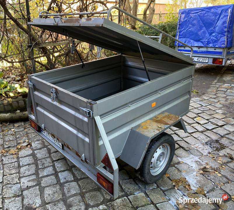 Przyczepa Lekka 750 Kontener Niewiadów dolnośląskie Legnica