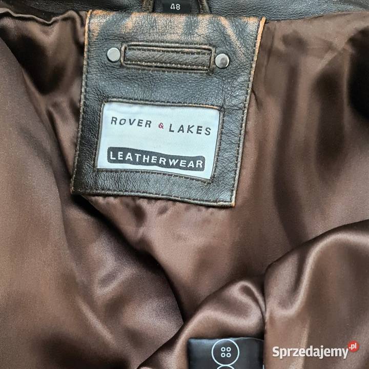 RoverLakes Kurtka Skóra Naturalna L Skóra naturalna  Kurtki i płaszcze sprzedam