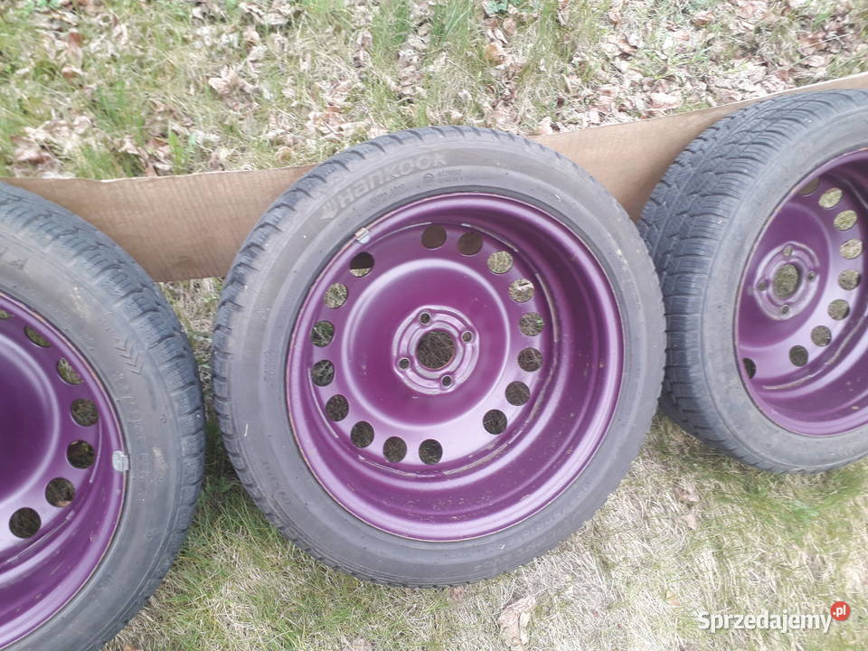 Felgi 4x100 16 x 65 ET 37 VW Seat VAG Opony 195 łódzkie Działoszyn