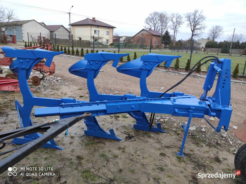 Pług obrotowy Rabewerk 3 skibowy na sprężynie Radom