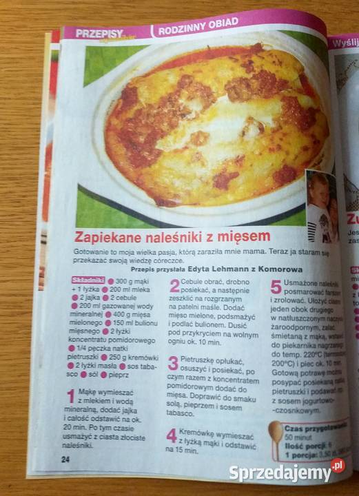 PRZEPISY CZYTELNIKÓW 32011 MIN PARÓWKI NA SZYBKO Piszczac