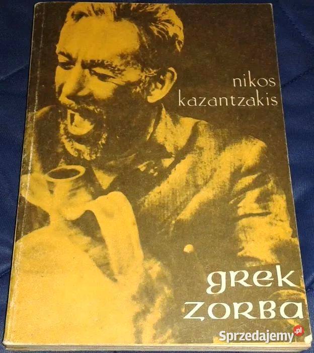 Nikos Kazantzakis Grek Zorba miękka lubelskie Chełm