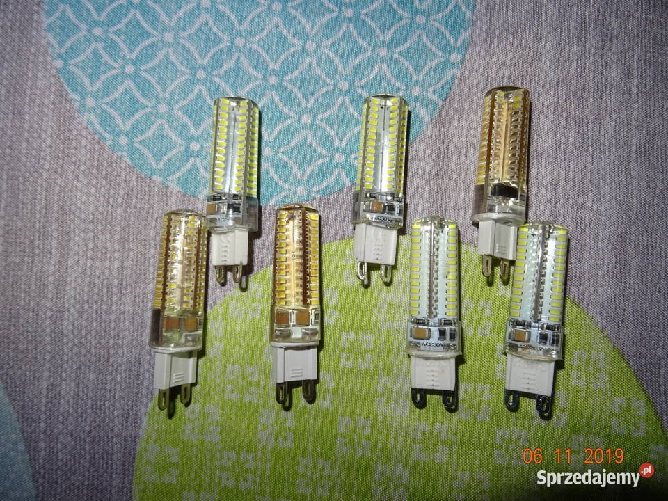 ŻARÓWKA LED G9 6W 230V silikon Łódź