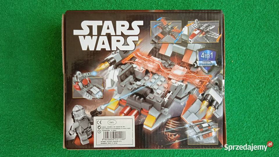 Klocki Loho Star Wars 70 elementów Nowe Warszawa