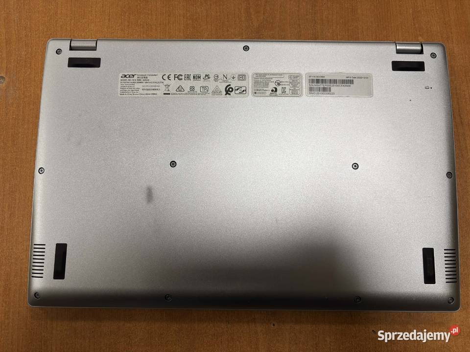 Laptop Acer Swift 1 SF11434 N20H2 14 FHD N4500 Elbląg