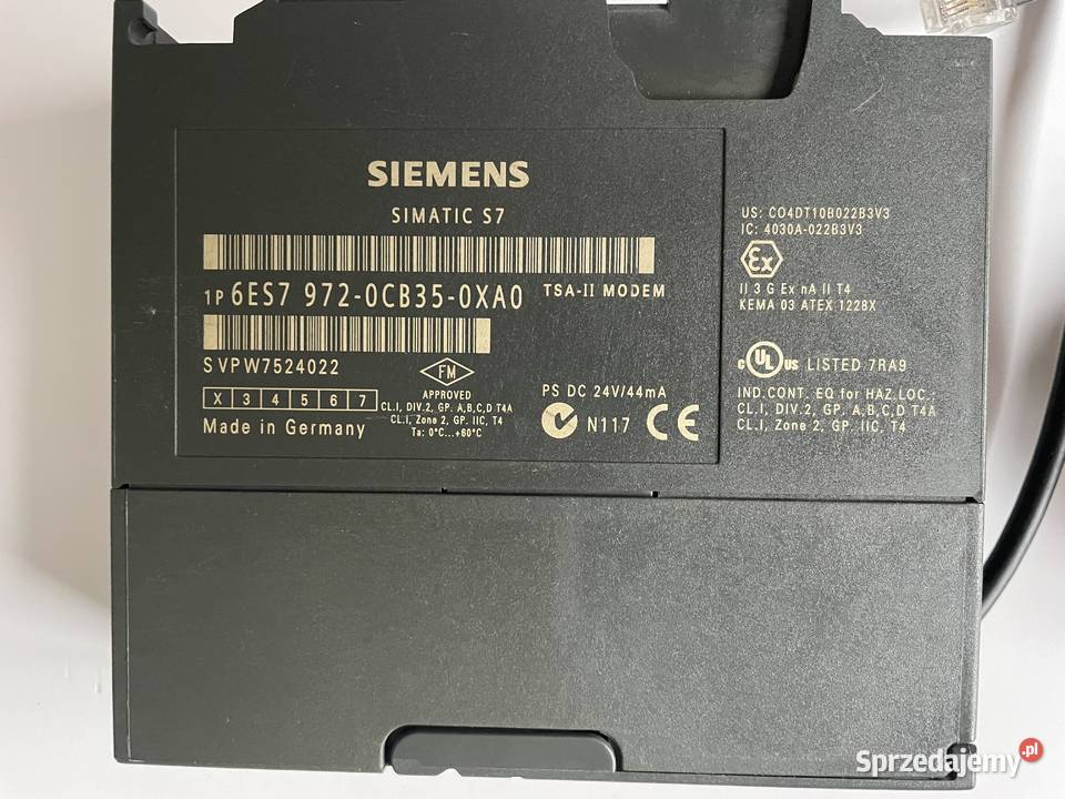 Siemens 6ES79720CB350XA0 TSII Modem Kwidzyn