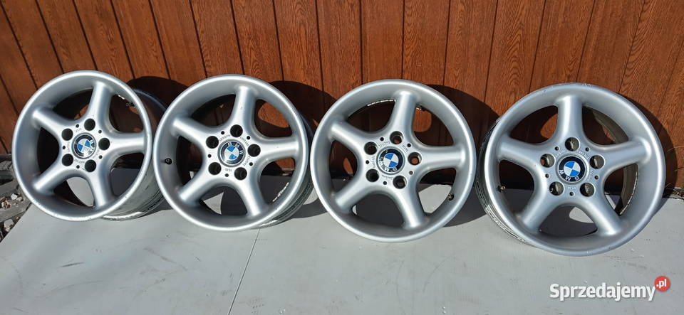 felgi aluminiowe BMW E36 7Jx15 oryginalne ET20 łódzkie Sieradz sprzedam