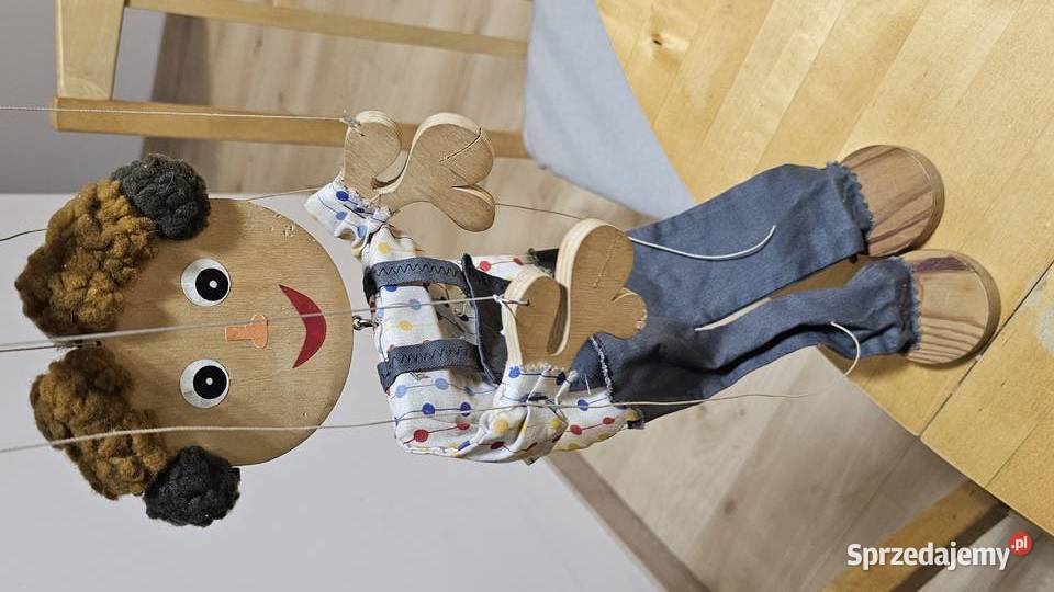 Marionetka kukielka chłopczyk lata 80 PRL Oświęcim sprzedam