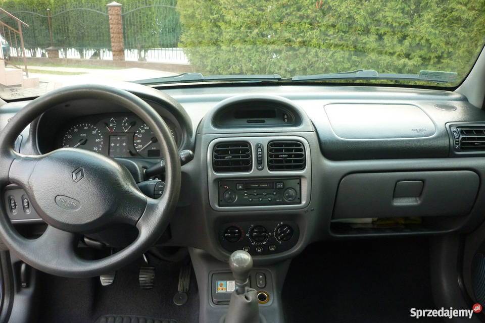 Renault Clio 19 dTi Zarejestr w Obniżona poduszka powietrzna Krosno