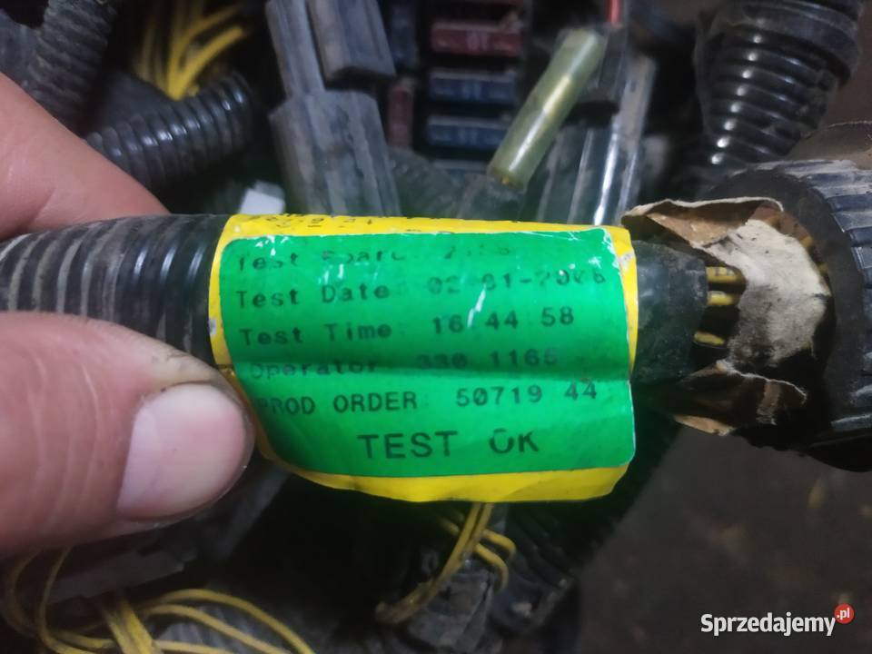 Wiązka elektryczna kabiny jcb js 220 2007 4 HK 1 Łagów