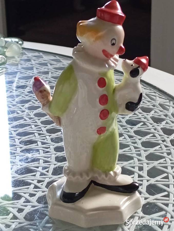 Porcelanowa figurka klauna Goebel