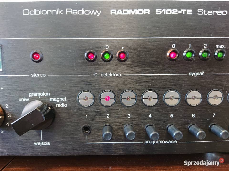 Radmor 5102TE Amplituner HiFi Quasi Quadro Tychy